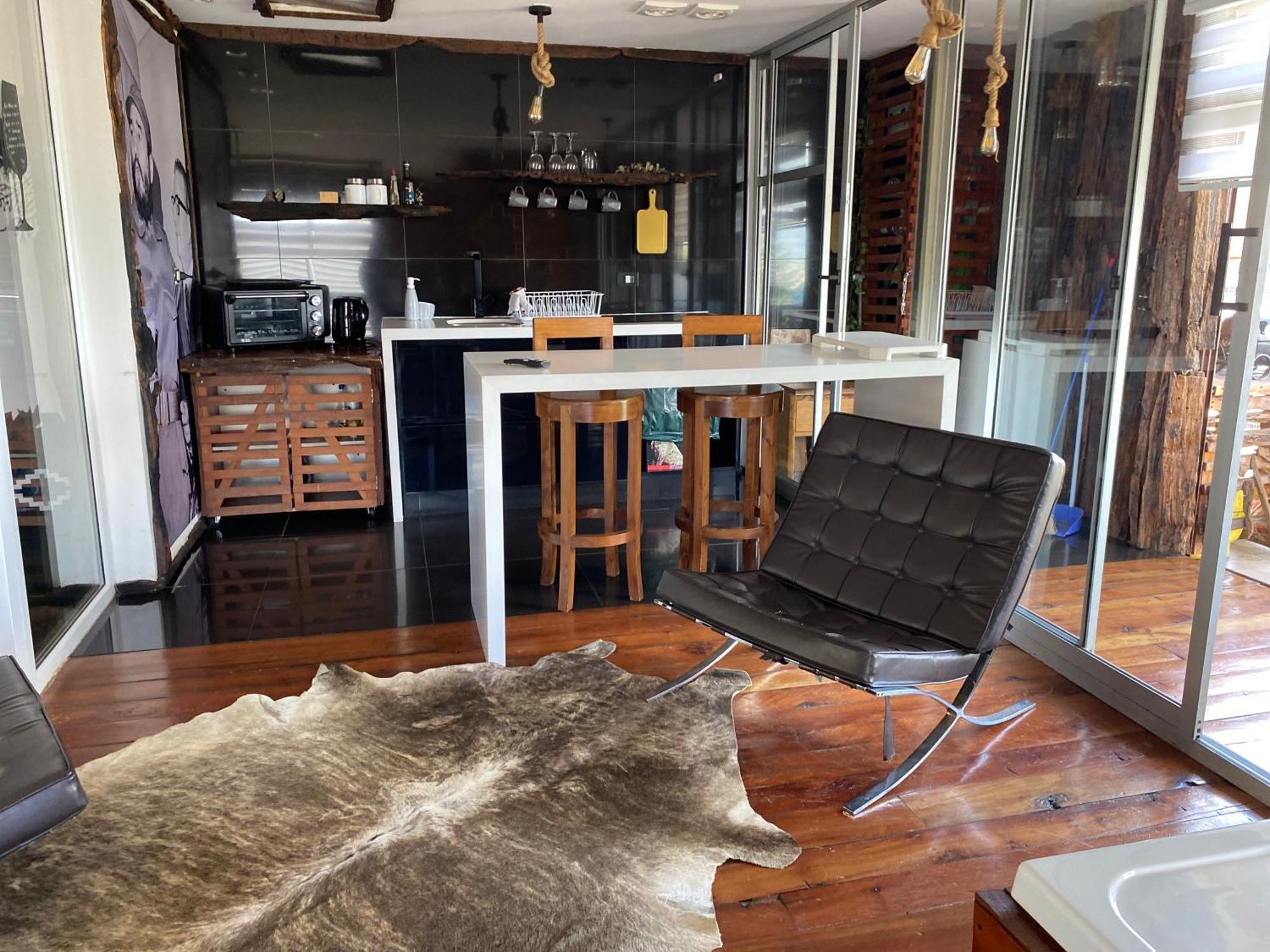 Centro Depto Rustico Incluye Estacionamiento, Estufa Pellet Excelente Evaluacion En Otras Plataformas Apartamento